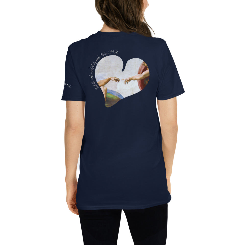 Michelangelo "Creation of Adam" Unisex T-Shirt – Artistic Renaissance Graphic Tee (ORIGINAL)