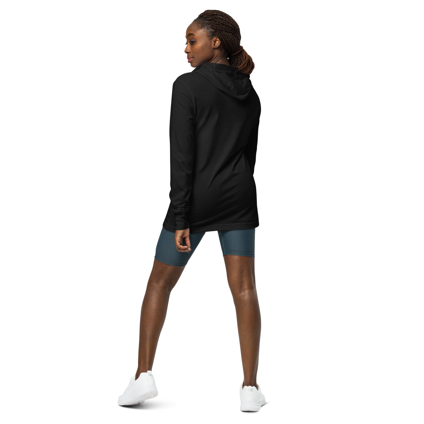 Forty 3 Music Hoodie Tee – Lightweight Long-Sleeve Streetwear Top