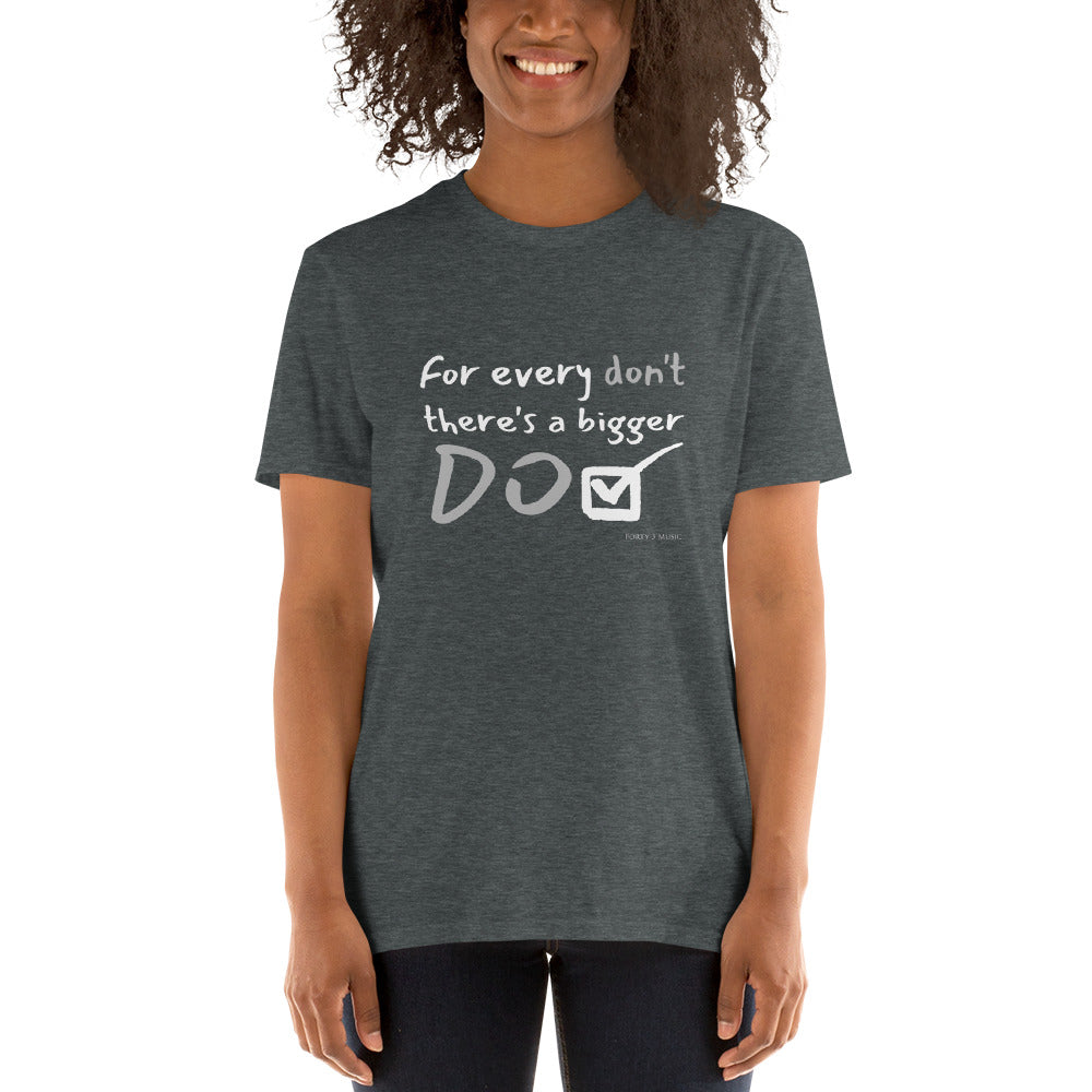 “Bigger Do” Custom Graphic Tee – Faith-Inspired Unisex Shirt