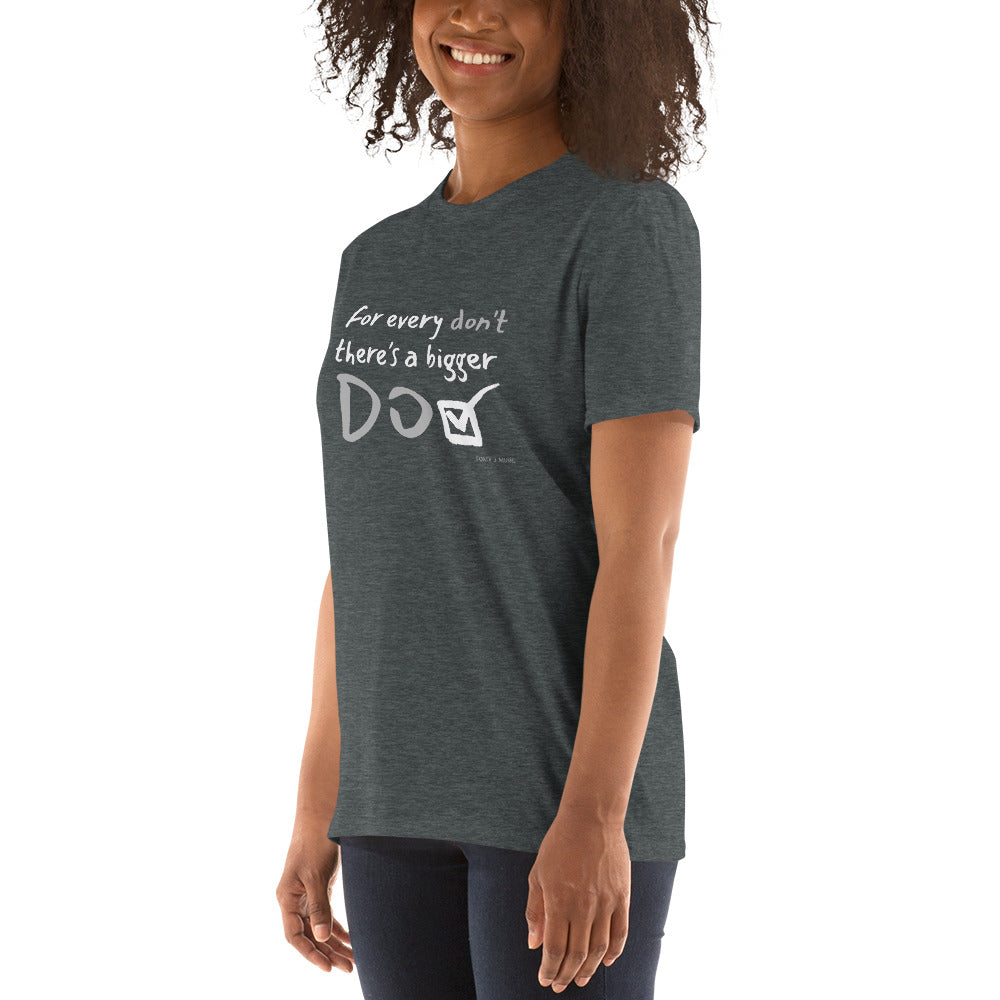 “Bigger Do” Custom Graphic Tee – Faith-Inspired Unisex Shirt