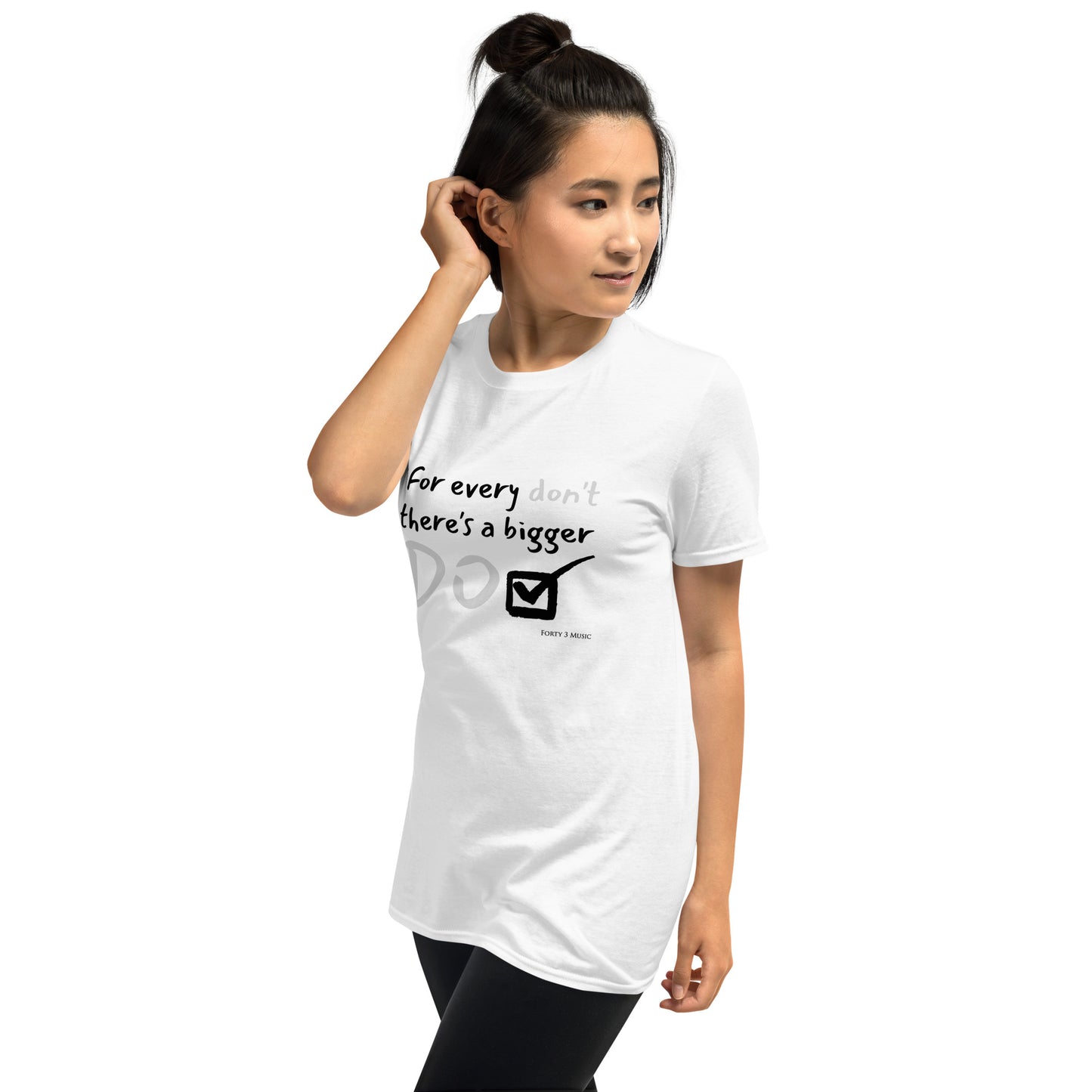 “Bigger Do” Custom Graphic Tee – Faith-Inspired Unisex Shirt