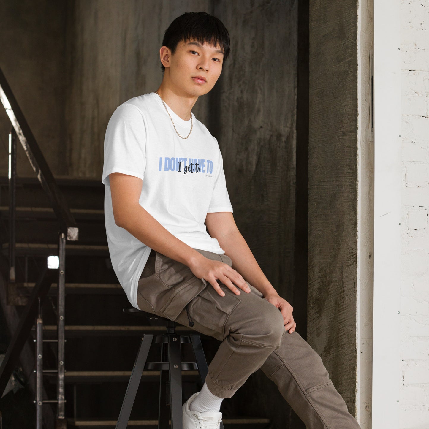 Motivational “I Get To” Tee – Positive Mindset Unisex Shirt