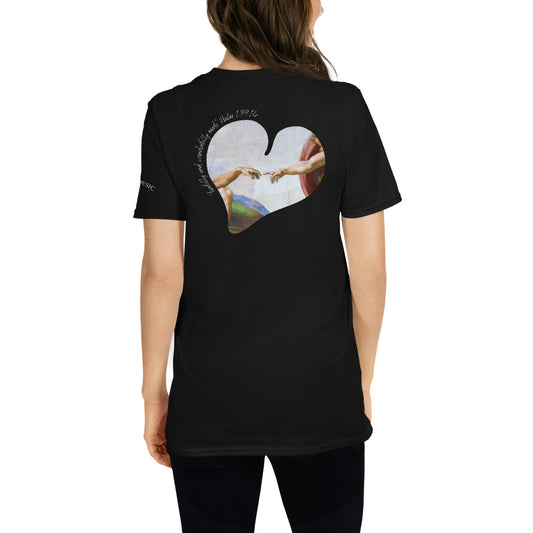 Michelangelo "Creation of Adam" Unisex T-Shirt – Artistic Renaissance Graphic Tee (ORIGINAL)