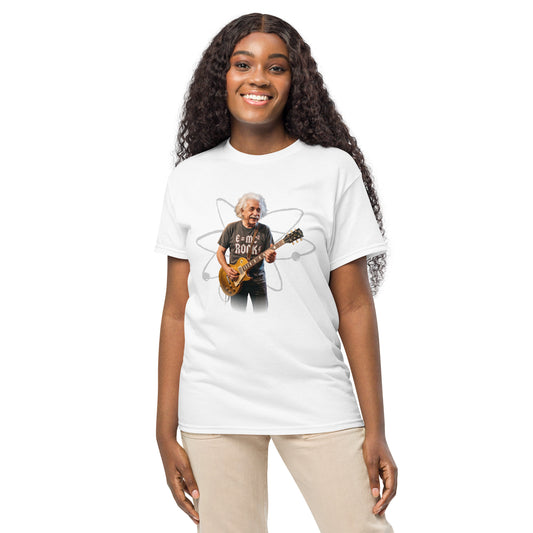 E=MC² Rock Einstein Guitar Tee – Unisex DryBlend® Graphic T-Shirt