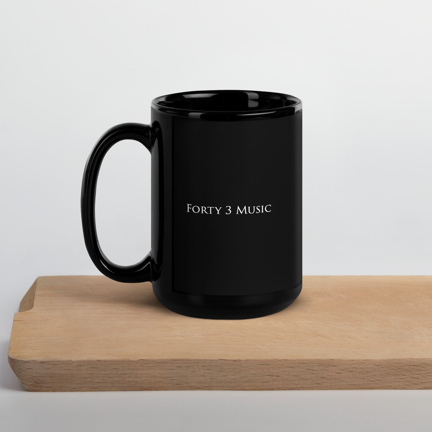Custom “Bigger Do” Black Glossy Mug