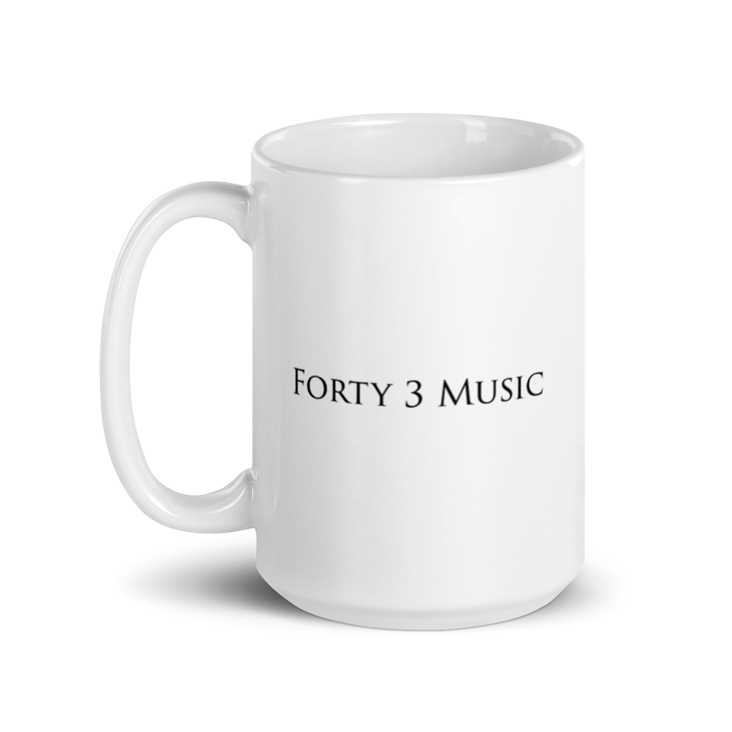Custom "Something good in every day" white glossy mug